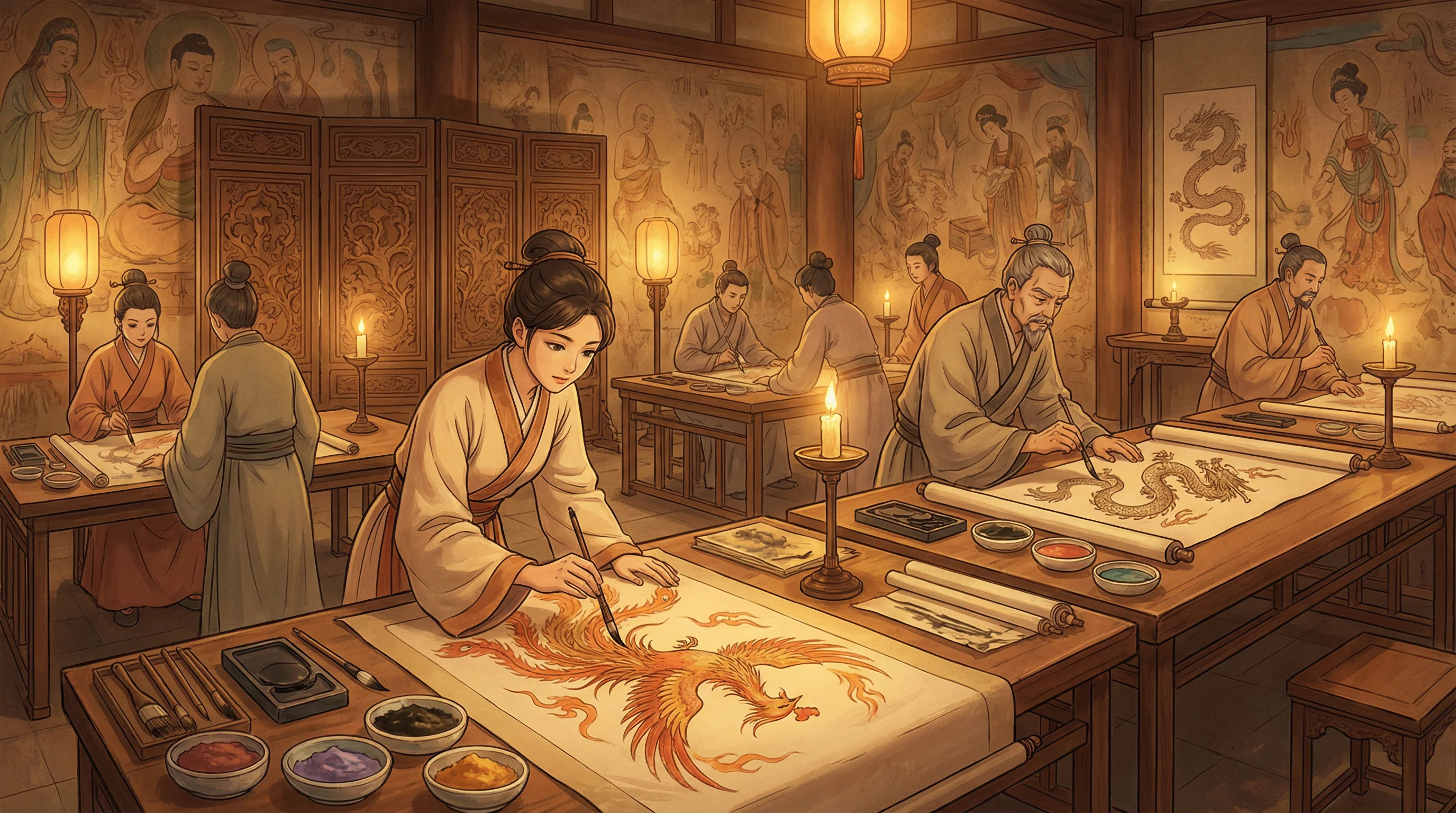 画师入驻 - 高压监狱啄木鸟无删减 国风动漫画师